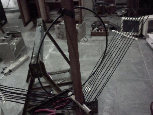 loop de acoplamento, em cabo coaxial